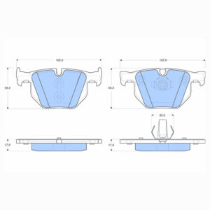 Δισκόφρενα  ZTEC+ για Bmw